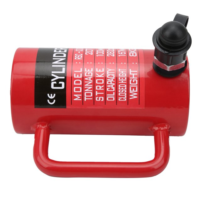 Hydraulic Cylinder Hydraulic Hollow Hole Cylinder 20t Hydraulic Cylinder Hardware Tools Industrial Products Hydraulic Cylinder 20T Separate Hollow Hole Plunger Power Tool ANGGREK Hydraulic Plunger Cylinder