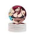 thumbnail image 1 of Posavasos de tierra de diatomeas absorbente de Fairy Tail, aislamiento antideslizante de tierra de diatomeas inodoro que protege la superficie de la mesa contra daños Talla única, 1 of 7