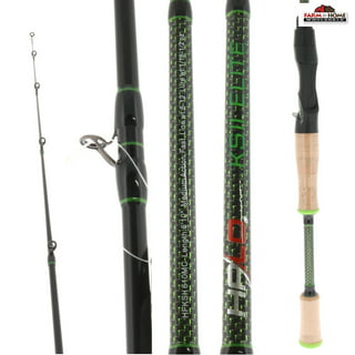  Halo Fishing Scott Canterbury Series Fishing Rod, Casting Rod,  6'10 Medium, Black : Sports & Outdoors