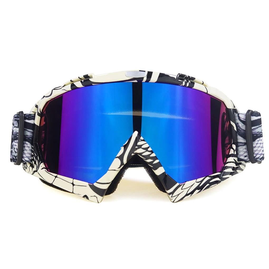 Yunobi Motocross Goggles Motobike Riding Glasses Goggles Windproof Protective Glasses Motorbike Dirt Bike ATV for Adult and Youth 