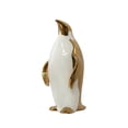 thumbnail image 1 of jifeng Penguin Statue Art Works Animal Sculpture for Desktop Bookcase Office Golden Dad, 1 of 9