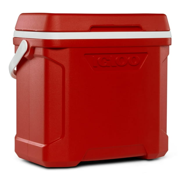 Cooler Igloo Profile II Bail de 30 cuartos de galón, color rojo