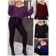 thumbnail image 3 of Suéteres de talla grande para mujer Suéteres de punto casuales de manga larga con cuello en V CACAGOO Camiseta de manga corta, 3 of 7