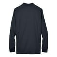 thumbnail image 5 of CORE365 88192T Men's Tall Pinnacle Performance Long Sleeve Piqué Polo-Carbon-6XLT, 5 of 5