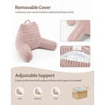 thumbnail image 4 of Almohada de Lectura Blissful Diary Grande con Respaldo y Espuma de Memoria, 4 of 7