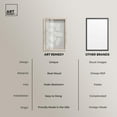 thumbnail image 6 of Japandi Whites Harmony Set Shadowbox Neutral Abstract Art by Art Remedy, Blonde Frame, 10 x 15, 6 of 6
