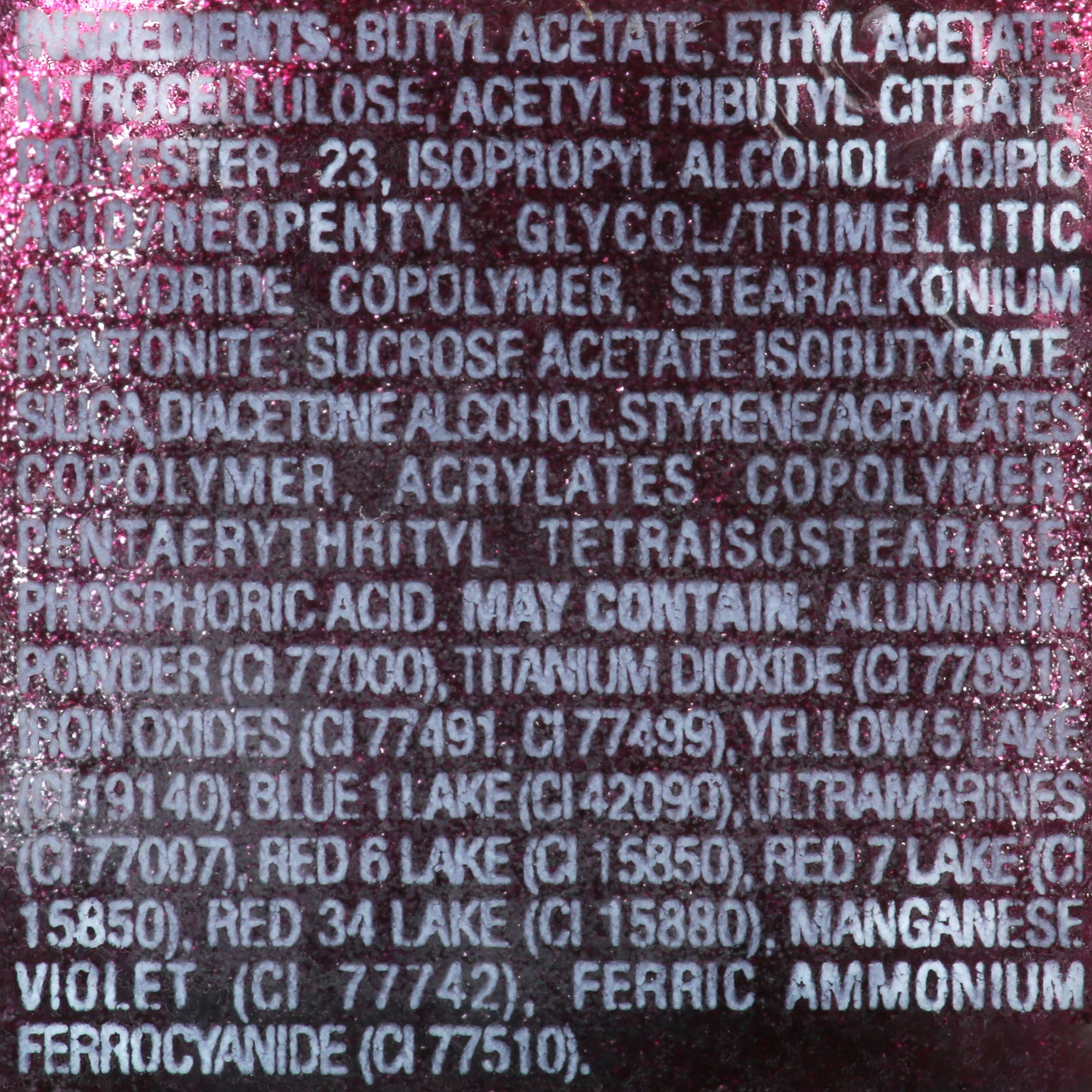 L.A. COLORS Color Last Nail Polish, Ruby, Burgundy, 0.5 fl oz
