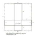 thumbnail image 2 of Barefoot Bungalow Phoenix Southwestern Boho Reversible Slipcover/Furniture Protector, Tan, Armchair, 2 of 5