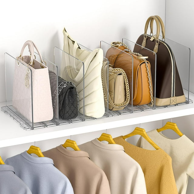 Organizador de bolsos y monederos GoMaihe para armario, 2 juegos