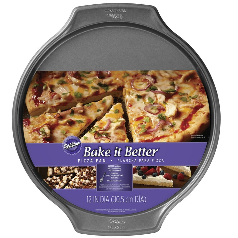 Wilton Bake it Better Non Stick Pizza Pan 12 Inch Walmart