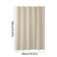 thumbnail image 3 of Cortina de ducha de poliéster impermeable y antimoho, 180 x 180 cm, con textura esmerilada, sin perforaciones, ideal para el baño., 3 of 8