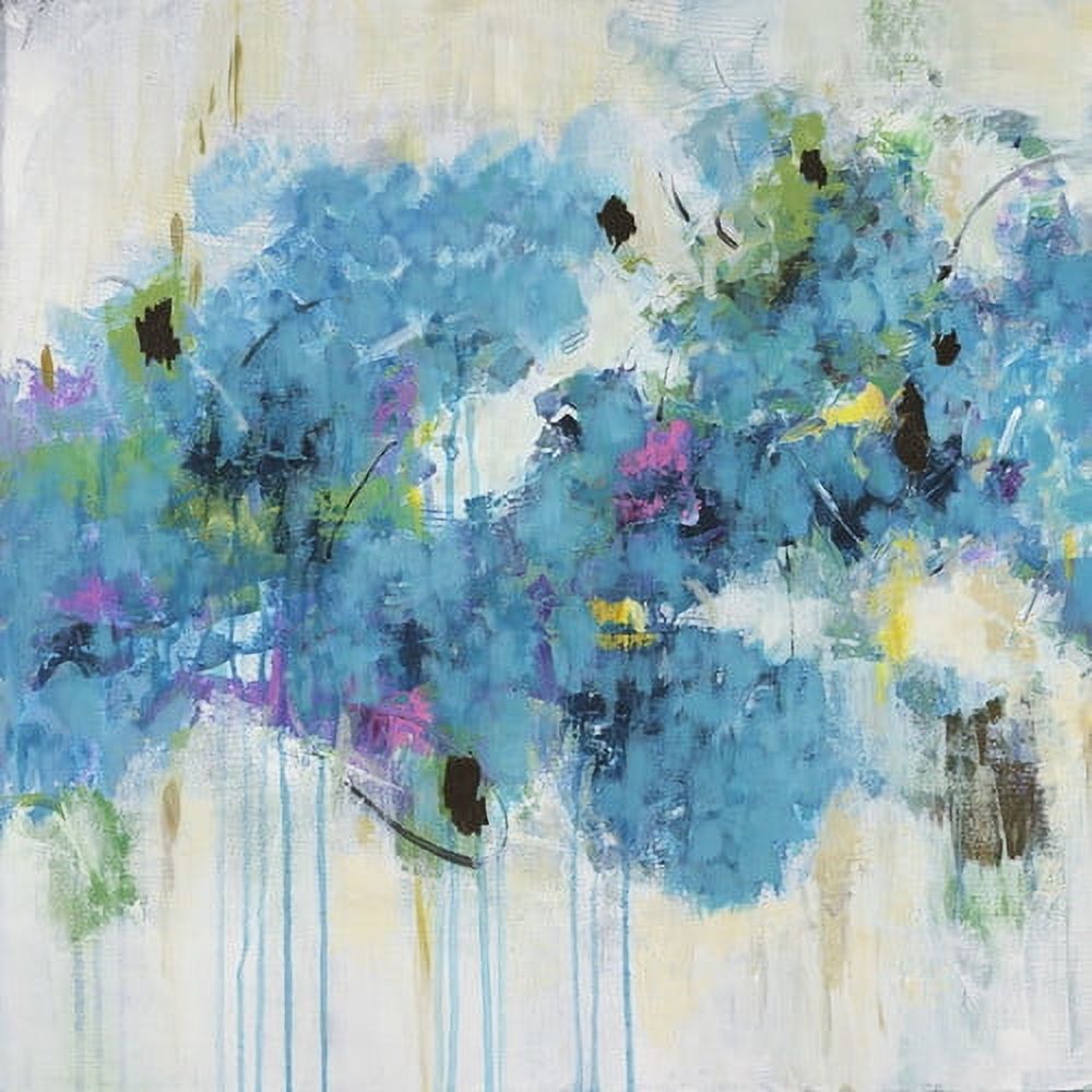 "Center Piece I-2" Painting Print on Wrapped Canvas