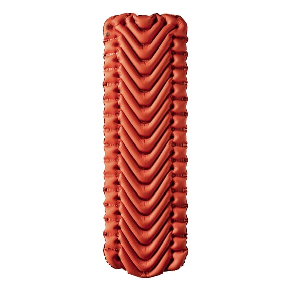 Klymit Insulated Static V Sleeping Pad, 72x23x2.5in, Orange