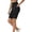 Black, variant on HomeDM Women's Biker Shorts with Pockets High Waisted Lounge Yoga Shorts Pants for Workout Casual Black L