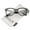 Black / Clear, variant on zeroUV Unisex Modern Chunky Frame Wide Temple Clear Lens Square Horn Rimmed Glasses 51mm (Black / Clear) - 51mm