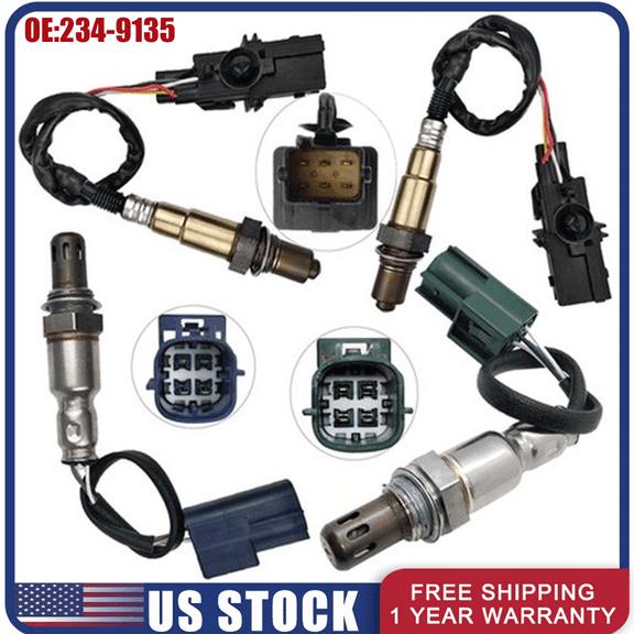 Woudy 4Pcs Up&Down Oxygen Sensor for 2005 2006 Nissan Frontier Xterra Pathfinder 4.0L