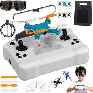 Dron DEERC D23 Mini – Con Luces LED, Vuelta Automática Y 2 Baterías, Ideal Para Niños
