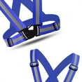 thumbnail image 3 of Gilet de Sécurité Réfléchissant Ajustable Sécurité Haute Visibilité Équipement Rayures Veste, 3 of 6
