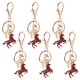 thumbnail image 1 of CRAFTHROU 6Ud Llavero Suerte Bolsos Fiesta, 1 of 8