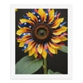 thumbnail image 5 of Paint By Numbers Kit for Adults Beginner - DIY Sunflower Starburst Colors Canvas Painting Kits for Adults, Frameless Paint By Number for Adults for Home Wall Decor 16x20 Inch, 5 of 7