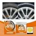 thumbnail image 1 of Cera brillante para neumáticos de coche | Brillo y protección duraderos | Apósito para neumáticos de fácil aplicación | Fórmula no grasa para ruedas y bujes | Acabado refrescante | 1 paquete |, 1 of 8