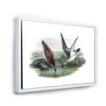 thumbnail image 4 of Vintage Countryside Two Birds In Lake 40 in x 30 in Framed Painting Canvas Art Print, by Designart, 4 of 5