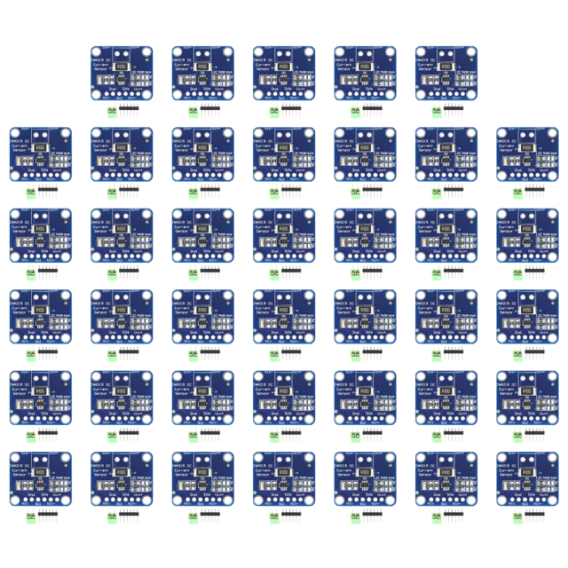 MCU-219 INA219 Módulo ruptura monitoreo con sensor corriente bidireccional
