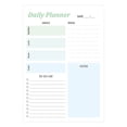 thumbnail image 2 of Wzzjkit School Supplies Tearable Memo Pad Book Diary Schedule Management Manual A5 Color Diary, 2 of 5
