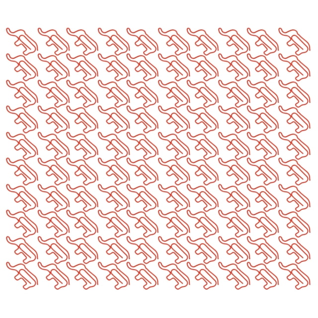 Petits Trombones, Trombones Animaux Résistants au Glissement Forme Mignonne Force de Serrage Forte 100PCS pour le Bureau