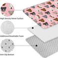 thumbnail image 5 of Pit Bull Terrier Bathroom Rugs Sets 3 Piece,Toilet Cover Set,Absorbent Non Slip Bathroom Mats Sets with U-Shaped Contour Rug Toilet Rug Set, 5 of 5