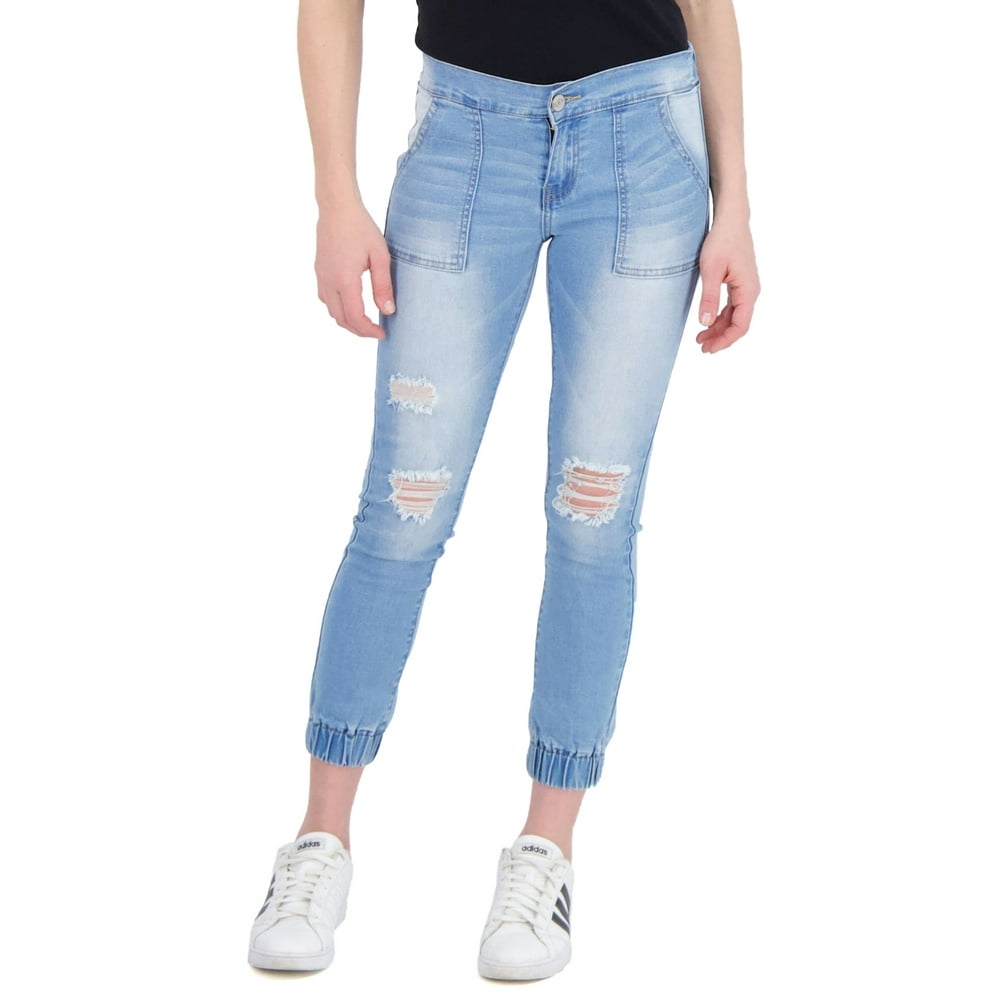 GOGO JEANS - Gogo Jeans Juniors Jogger - Walmart.com - Walmart.com