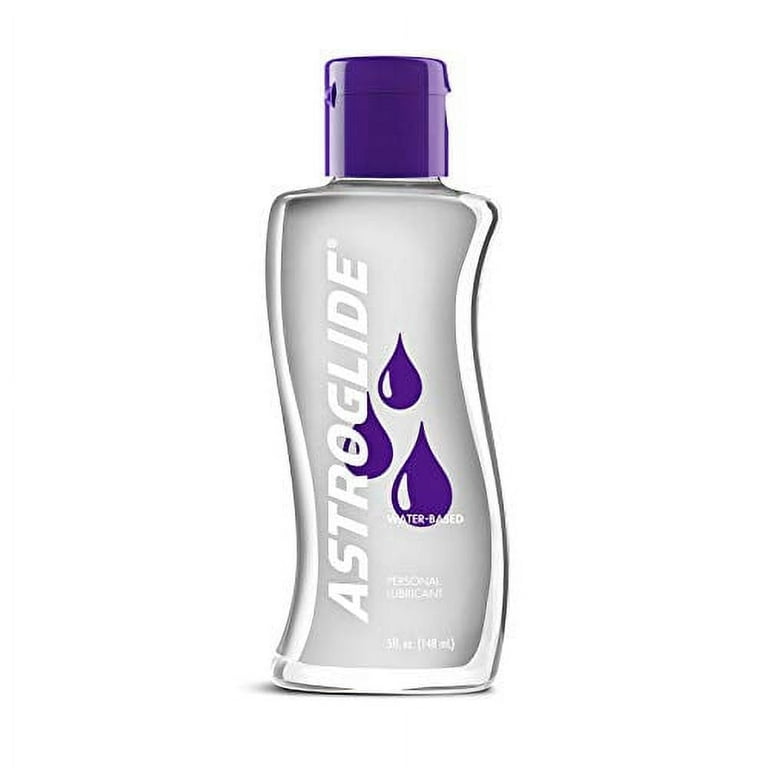 Astroglide Water-Based Personal Lubricant Liquid, Long-Lasting and