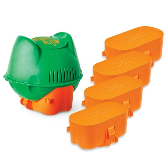 Flippin’ FROG XL Complete Floating Sanitizing System 4 Flippin’ FROG XL Replacement Cartridges for Pools up to 10,000 gallons, Quick and Easy All-in-One Pool Sanitizer