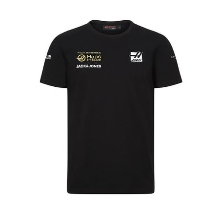 Rich Energy Haas 2019 F1 Kids Team T-Shirt Black (7-8