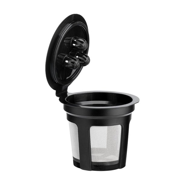 Tazas K reutilizables Filtros de café K Cup recargables para cafetera (1PCS)