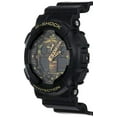 thumbnail image 3 of Men's G-Shock GA100CF-1A9 Black Rubber Quartz Watch, 3 of 5