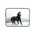 thumbnail image 7 of Running Horse in Snow. 13 inch Portable Laptop Sleeve Compatible with MacBook Air Notebook Computer Case for Men Women College School Students, 7 of 7