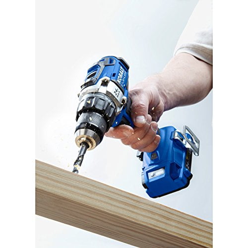 Kobalt 24 Volt Max Lithium Ion Li ion 1 2 in Cordless Brushless Drill with Battery and Soft Case Walmart