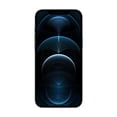 thumbnail image 2 of Restored Apple iPhone 12 Pro (Unlocked) 128GB Pacific Blue (A2341) Bundle with Pre-Installed Tempered Glass (Refurbished), 2 of 6