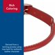 thumbnail image 5 of Collar para perro Coastal Circle T de cuero rojo 2,5 cm x 56 cm, 5 of 8