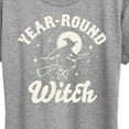 thumbnail image 3 of Instant Message - Year Round Witch - Women's Short Sleeve Graphic T-Shirt, 3 of 6