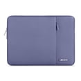 thumbnail image 1 of Funda MOSISO para portátil, poliéster, 16 pulgadas, gris lavanda, 1 of 7