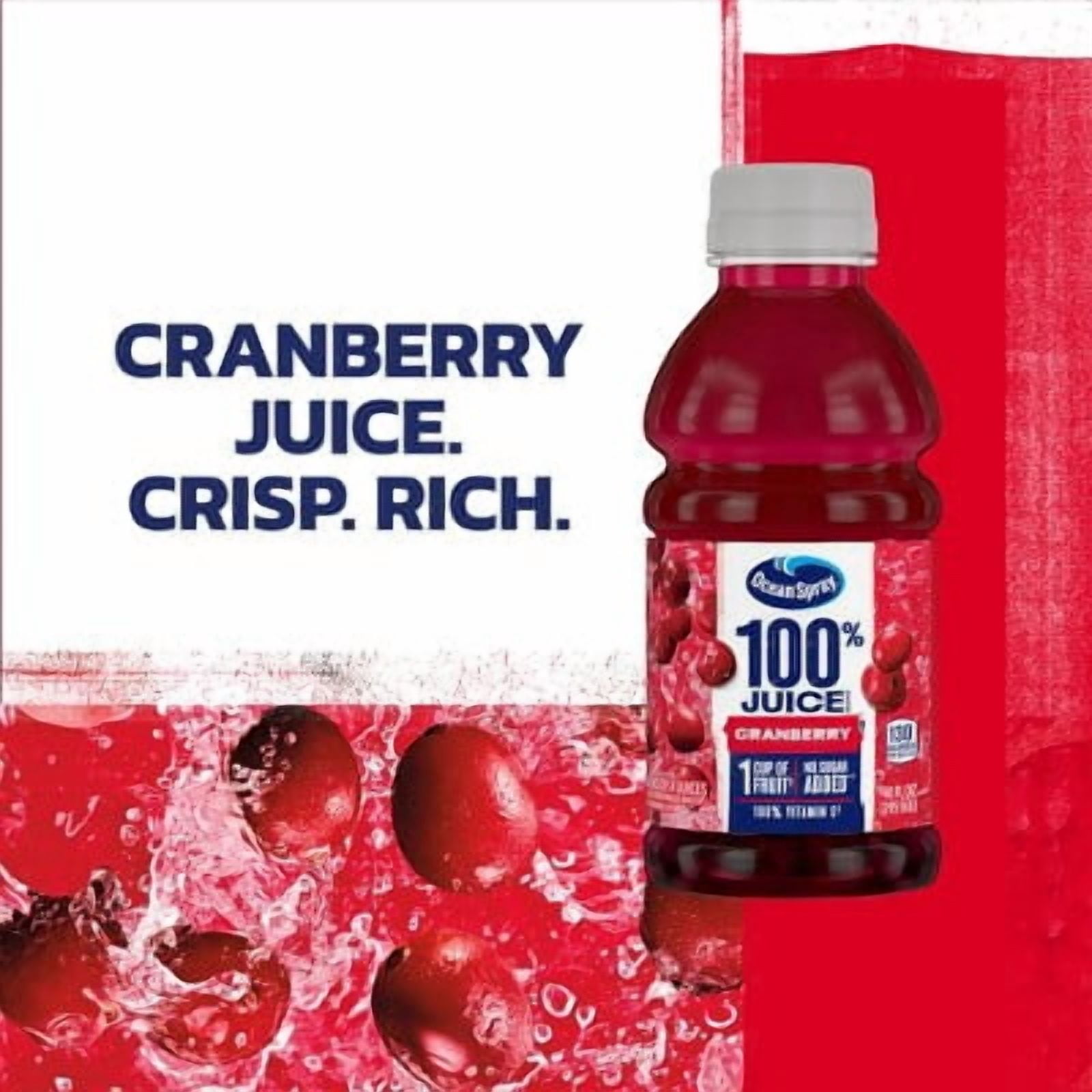 Ocean Spray Cranberry 100% Mixed Juice - 6pk/10 fl oz Bottles