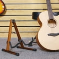 Donner Wood Guitar Stand, Acoustic Electric Guitar Floor Stand, A Frame
