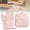 Pink, variant on Floral Cotton Oven Mitt & Pot Holder Set, Heat-Resistant Kitchen Gloves, 9.84"×6.69",1Pair,Red