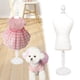 thumbnail image 5 of Mini maniquí de perro para vestido, expositor de joyas, estante para modelos de muñecas para gatos y perros blanco, 5 of 9