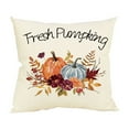 YCLife Fall Throw Pillows for Couch 18x18 inch Pumpkin Fall Indoor