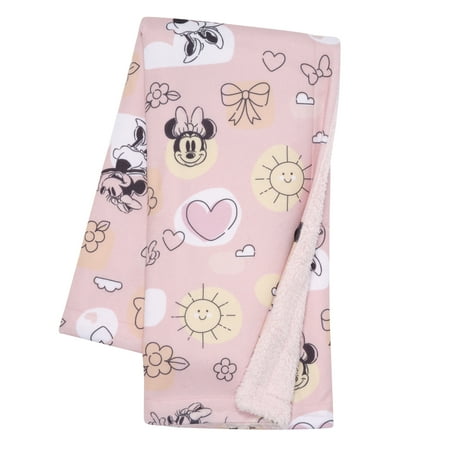 UPC: 0084122015937 | Lambs & Ivy Disney Baby Sweetheart Minnie Mouse Pink Soft Fleece Baby Blanket