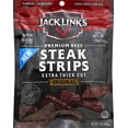 thumbnail image 3 of Jack Link's Extra Thick Cut Steak Strips, Original Flavor, High-Protein Snack, 3 oz Bag, 3 of 4