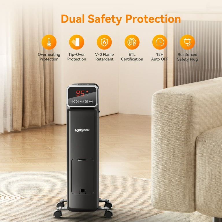 Home Depot Electric Oil Filled Space Heater Electric Space Oil